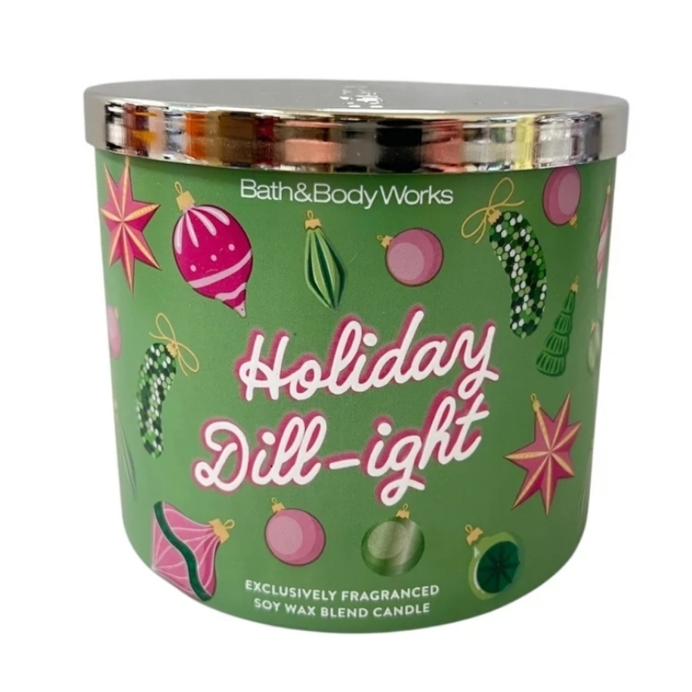 Bath & Body Works Holiday Dill-ight Candle